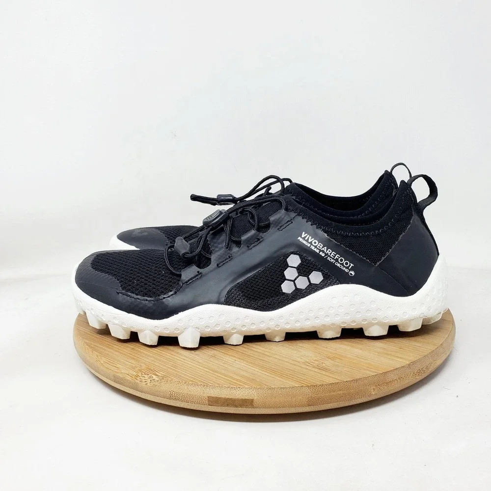 Vivobarefoot Primus Trail SG Shoes Womens 36 Black Soft Ground Barefoot Sneaker